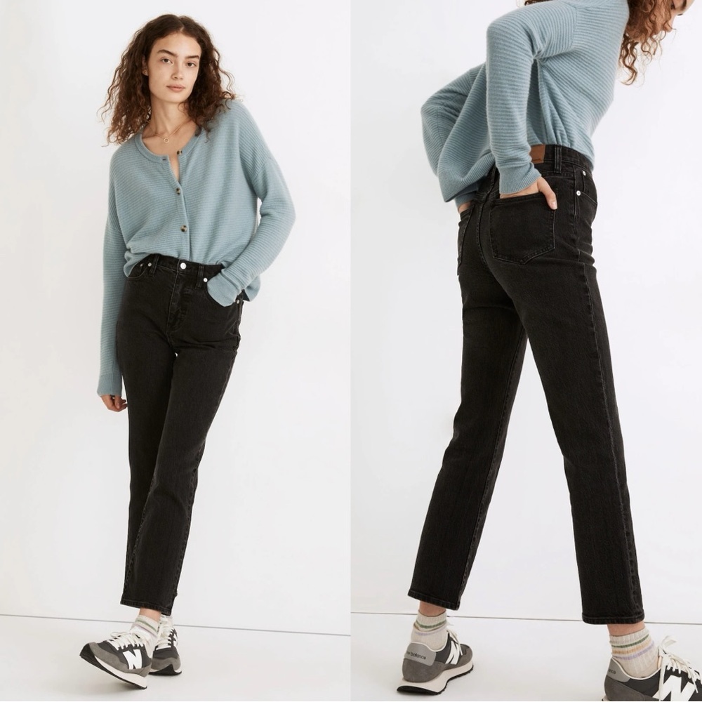 Madewell Lunar Wash Petite Slim Demi-Boot Jeans